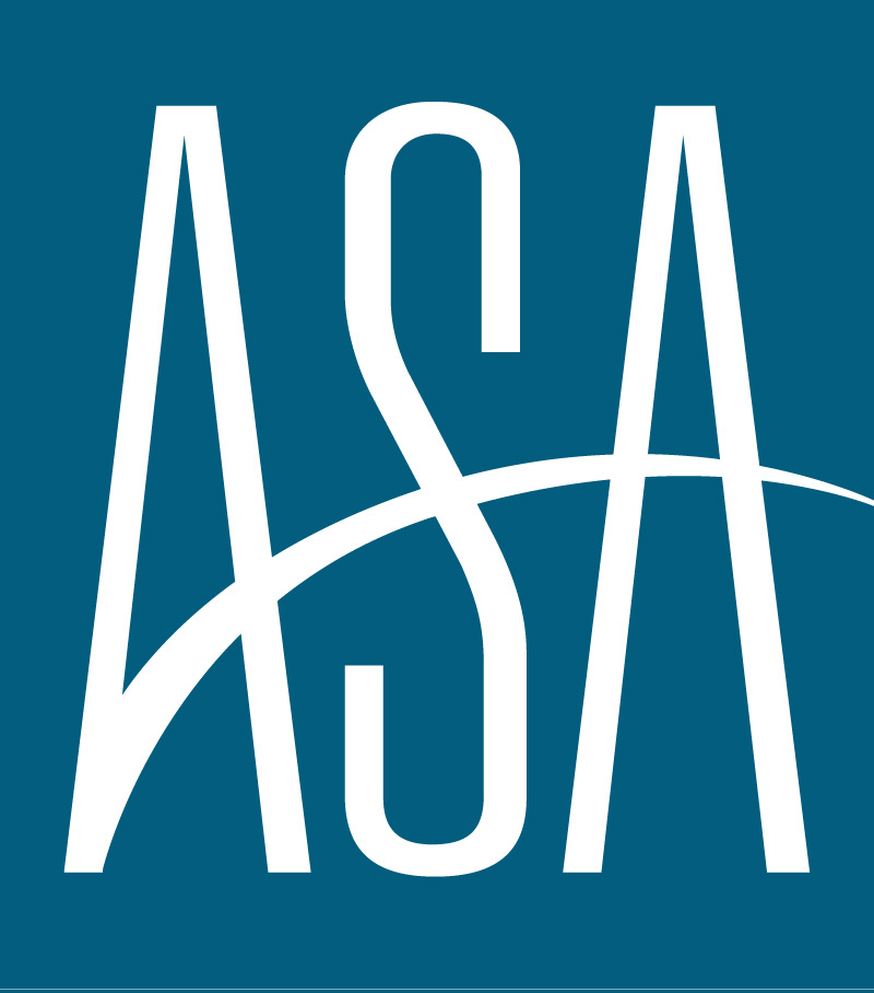 ASA logo on the display of the website